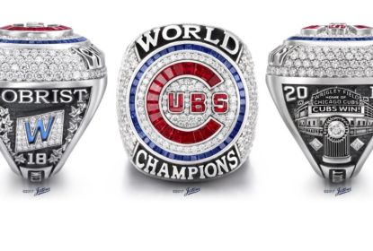 Anéis de campeão da World Series são revelados pelo Chicago Cubs - The Playoffs