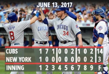 Cubs atropelam Mets com show de Happ e Rizzo - The Playoffs