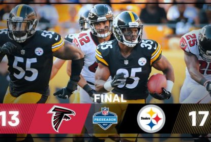 Em grande virada no fim do jogo, Steelers vencem Falcons em Pittsburgh - The Playoffs