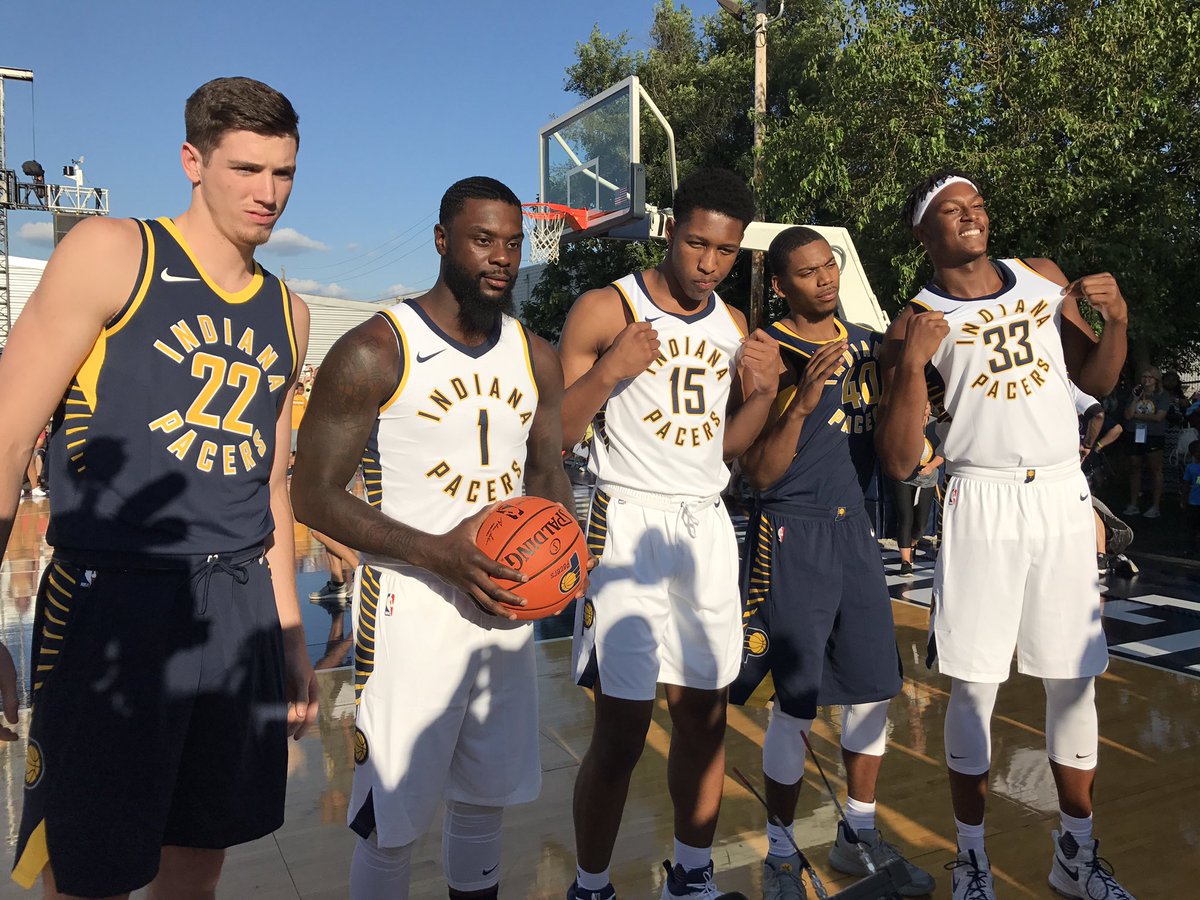 Uniforme Nike dos Pacers