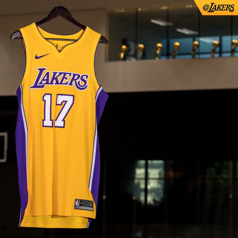 Uniforme Nike dos Lakers
