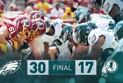 Em bom jogo de Carson Wentz, Eagles vencem Redskins em Washington - The Playoffs