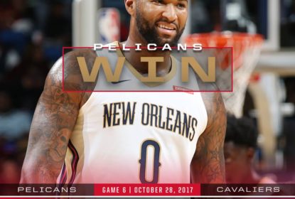 Titulares dos Pelicans brilham e dominam os Cavaliers - The Playoffs