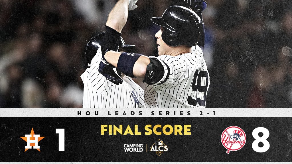 Em grande noite de Aaron Judge, Yankees vencem jogo 3 contra Astros