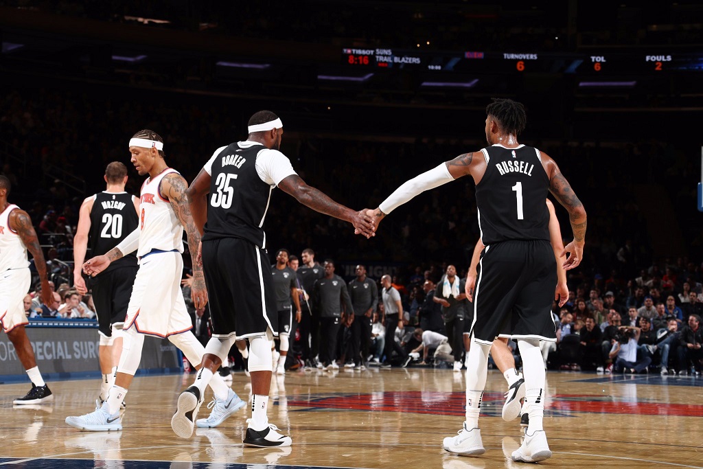 D'Angelo Russell comanda vitória dos Nets sobre os Knicks na pré-temporada da NBA