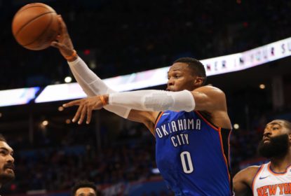 Oklahoma City Thunder vence New York Knicks com triplo-duplo de Westbrook - The Playoffs