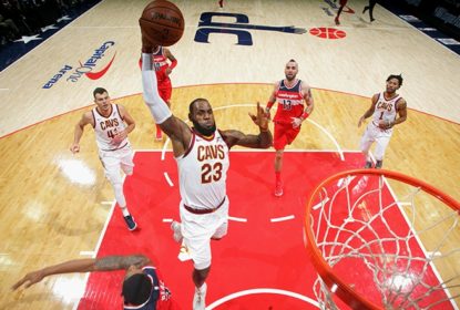 Em noite de recorde, LeBron James comanda vitória dos Cavs sobre Wizards - The Playoffs