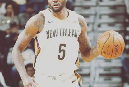 Josh Smith em quadra na NBA pelo New Orleans Pelicans (Foto: Reprodução Instagram/Josh Smith)