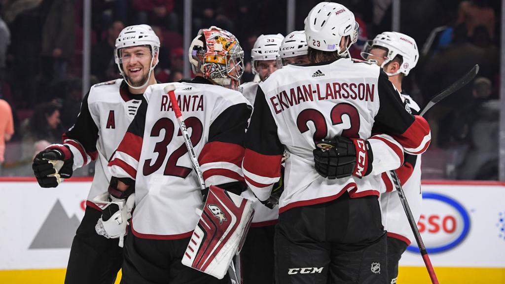 Jogando em Montreal, Coyotes vencem duelo contra Canadiens
