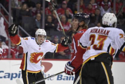 Fora de casa, Calgary Flames derrota Washington Capitals - The Playoffs