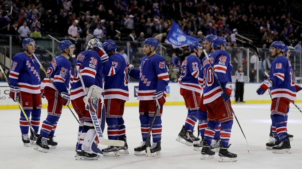 De virada, Rangers vencem Golden Knights no Madison Square Garden