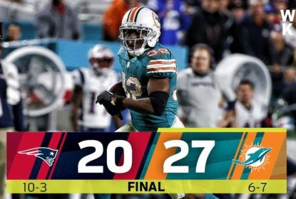 Dolphins surpreendem e vencem Patriots no Monday Night Football - The Playoffs