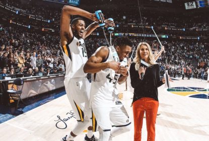 Utah Jazz vence em casa com ótima atuação do calouro Donovan Mitchell - The Playoffs