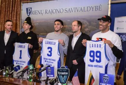 LiAngelo e LaMelo Ball estreiam no basquete da Lituânia - The Playoffs