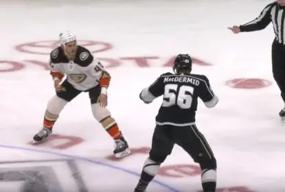Rivalidade entre Ducks e Kings desperta briga generalizada na NHL - The Playoffs