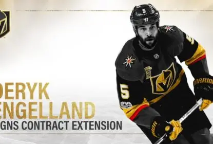 Deryk Engelland assina contrato de extensão com o Vegas Golden Knights - The Playoffs