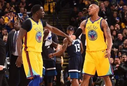 Com triplo-duplo de Kevin Durant, Warriors batem os Timberwolves - The Playoffs