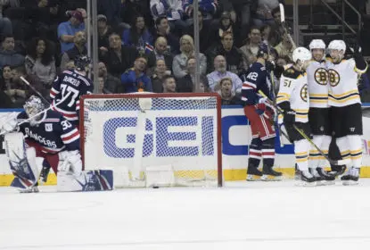 Sem piedade, Boston Bruins goleia New York Rangers - The Playoffs