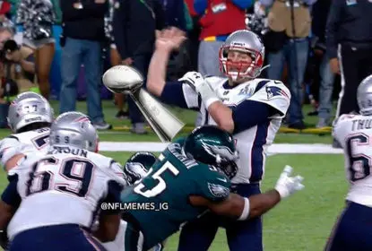Título dos Eagles sobre os Patriots no Super Bowl LII gera zoeira na internet - The Playoffs