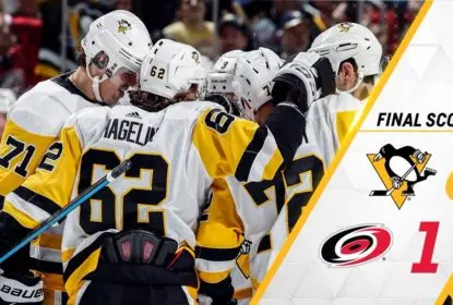 Jogando bem, Penguins atropelam Hurricanes e assumem a liderança da divisão - The Playoffs