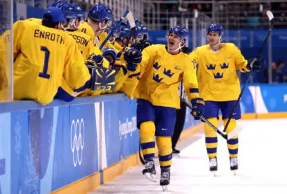 No hóquei olímpico, Suécia vence Finlândia e garante primeiro lugar no grupo C - The Playoffs
