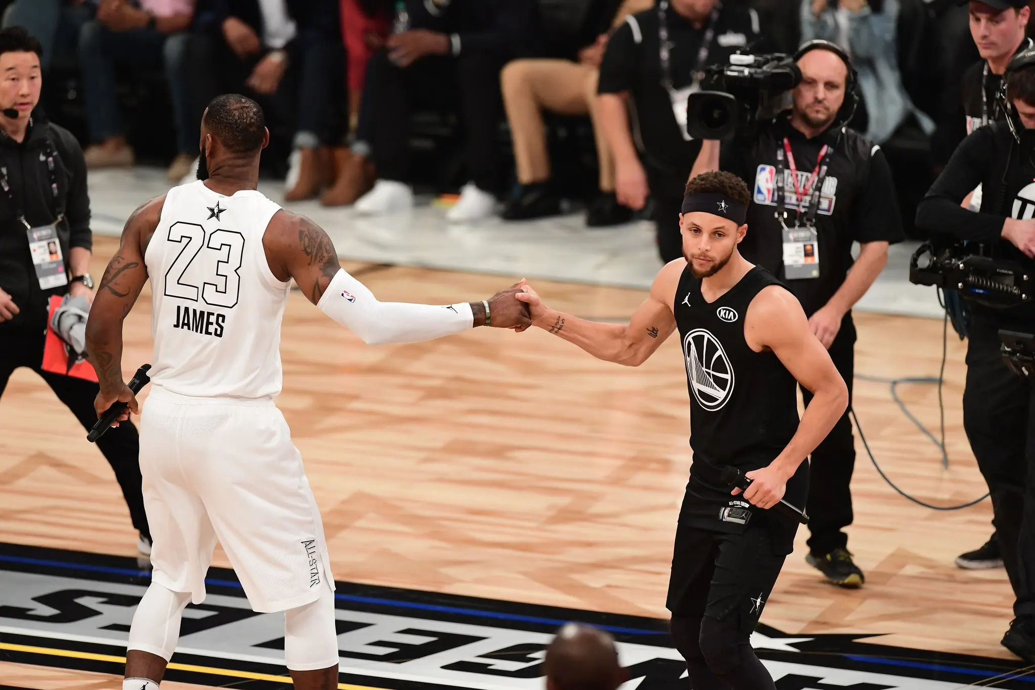 LeBron James e Stephen Curry são os capitães dos times do All-Star Game 2018