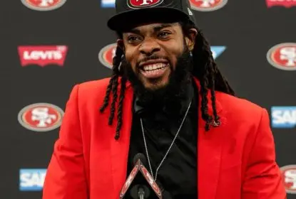 “Estou ansioso para ajudá-los a ganhar jogos”, diz Sherman em apresentação aos 49ers - The Playoffs