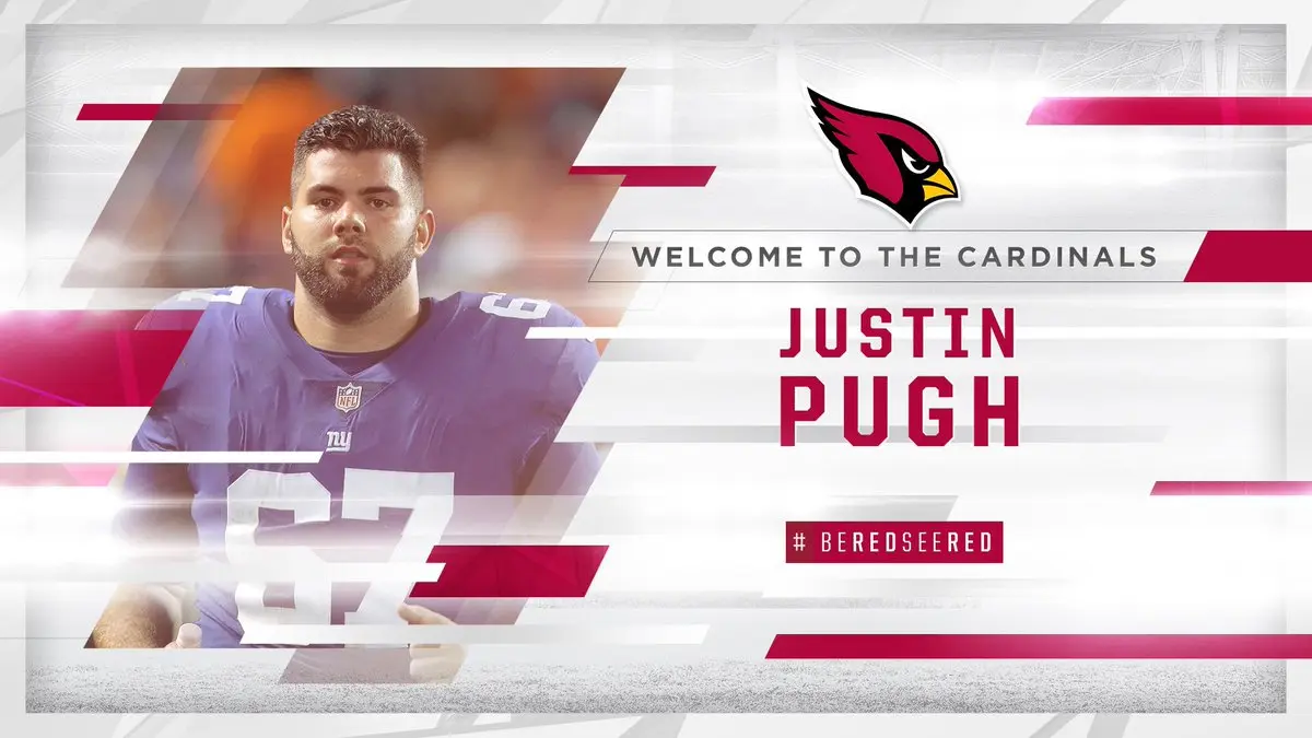 Justin Pugh assina com o Arizona Cardinals por cinco temporadas
