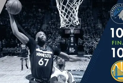 Towns e Wiggins lideram Timberwolves em vitória sobre os Warriors - The Playoffs