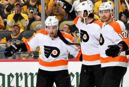 Philadelphia Flyers goleia Pittsburgh Penguins com eficiência em penalidades no 2º jogo - The Playoffs