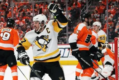 Pittsburgh Penguins goleia Philadelphia Flyers no 4º jogo da série - The Playoffs