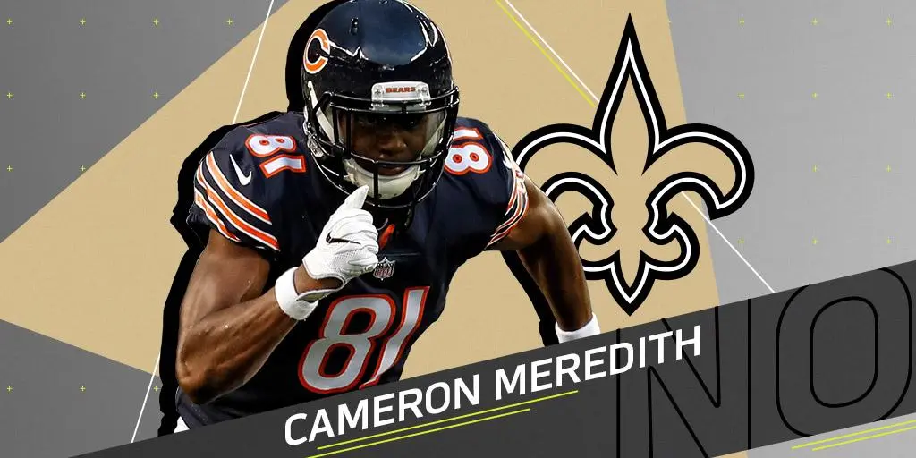 Cameron Meredith assinará oficialmente com o New Orleans Saints