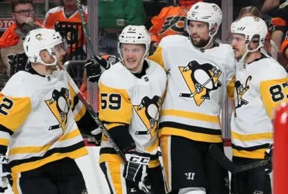Em mais uma goleada, Penguins batem Flyers e lideram o mata-mata - The Playoffs