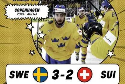 No shootout, Suécia vence Suíça e conquista título do mundial de hóquei no gelo - The Playoffs