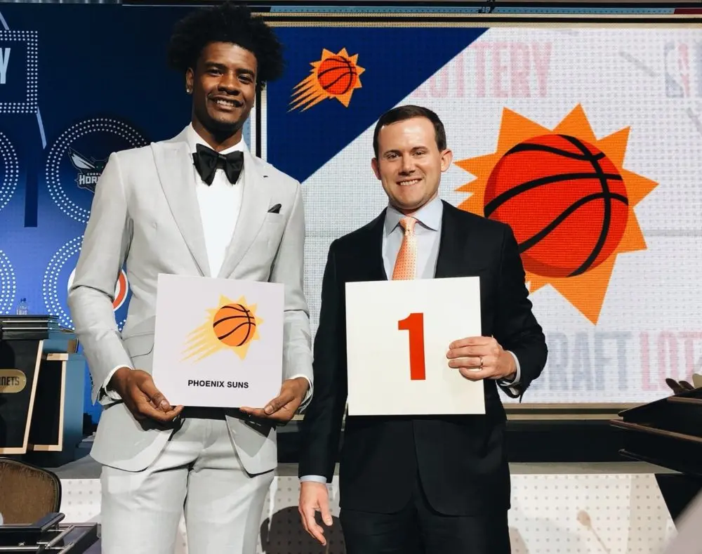 Suns terão escolha 1 do Draft da NBA de 2018