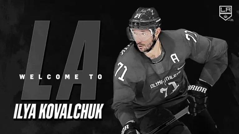 Ilya Kovalchuk assina com o Los ANGELES Kings e volta à NHL