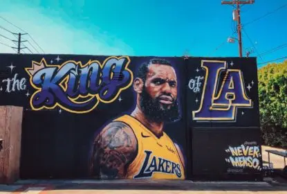 Mural em homenagem a LeBron James é vandalizado - The Playoffs