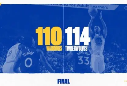 Minnesota Timberwolves vence Golden State Warriors pela pré-temporada da NBA - The Playoffs