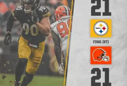 Em jogo emocionante, Steelers e Browns empatam na abertura da temporada 2018 - The Playoffs