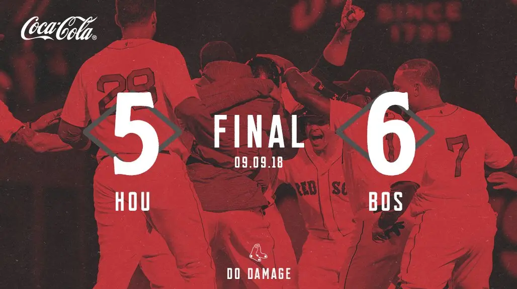 Moreland garante rebatida de walk-off e Red Sox vencem Astros