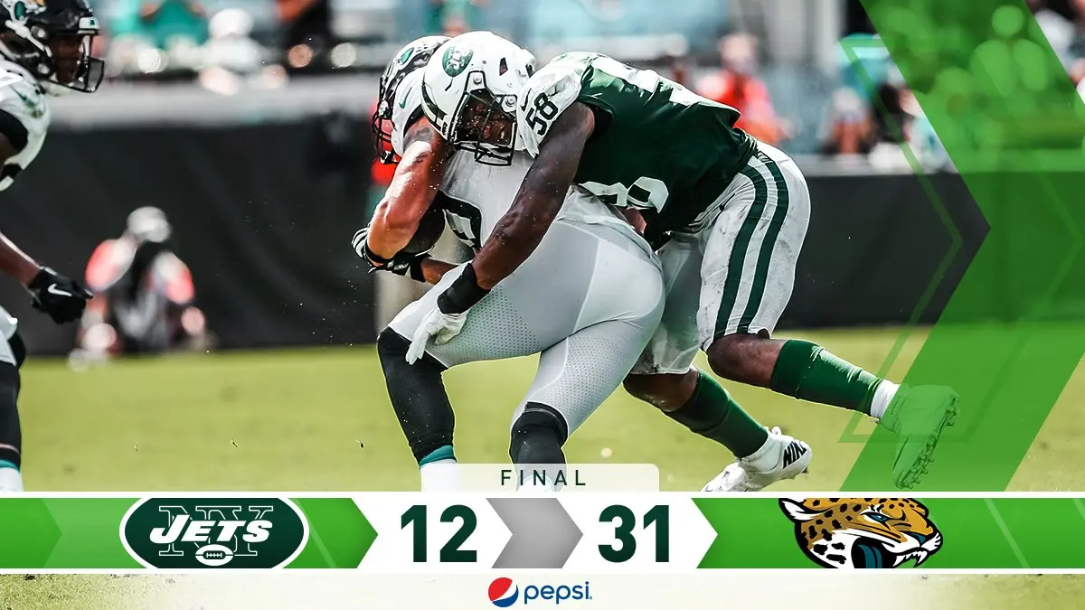 Jaguars vencem Jets em casa