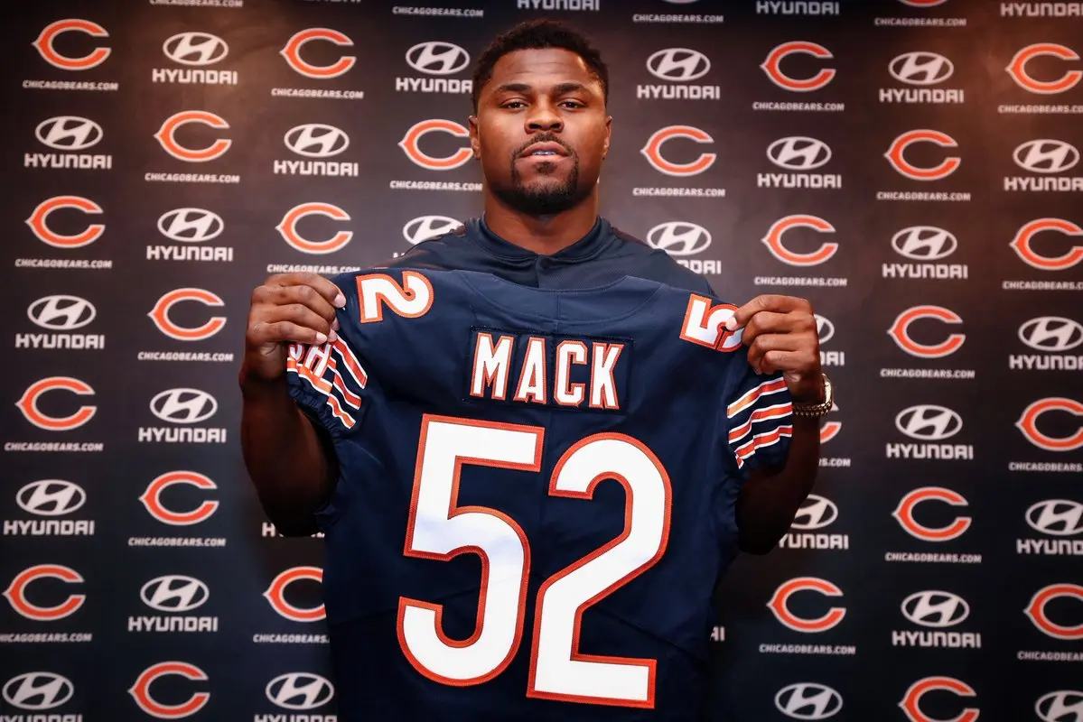 Khalil Mack é apresentado oficialmente pelo Chicago Bears