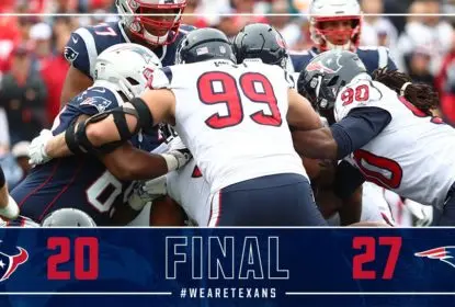 New England Patriots estreia com vitória diante do Houston Texans - The Playoffs