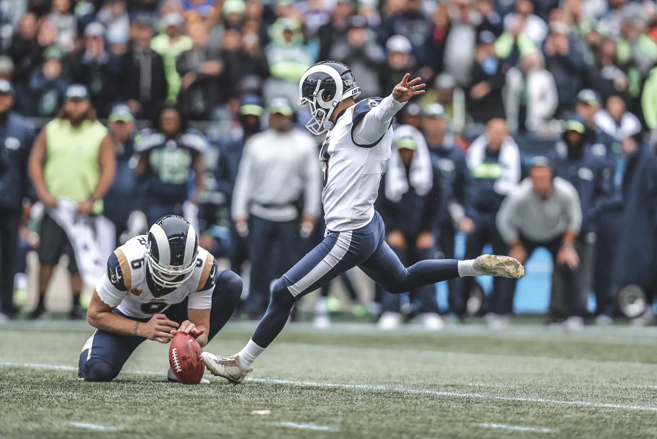 Los Angeles Rams garante vitória contra Seahawks na Semana 5 da NFL 2018.