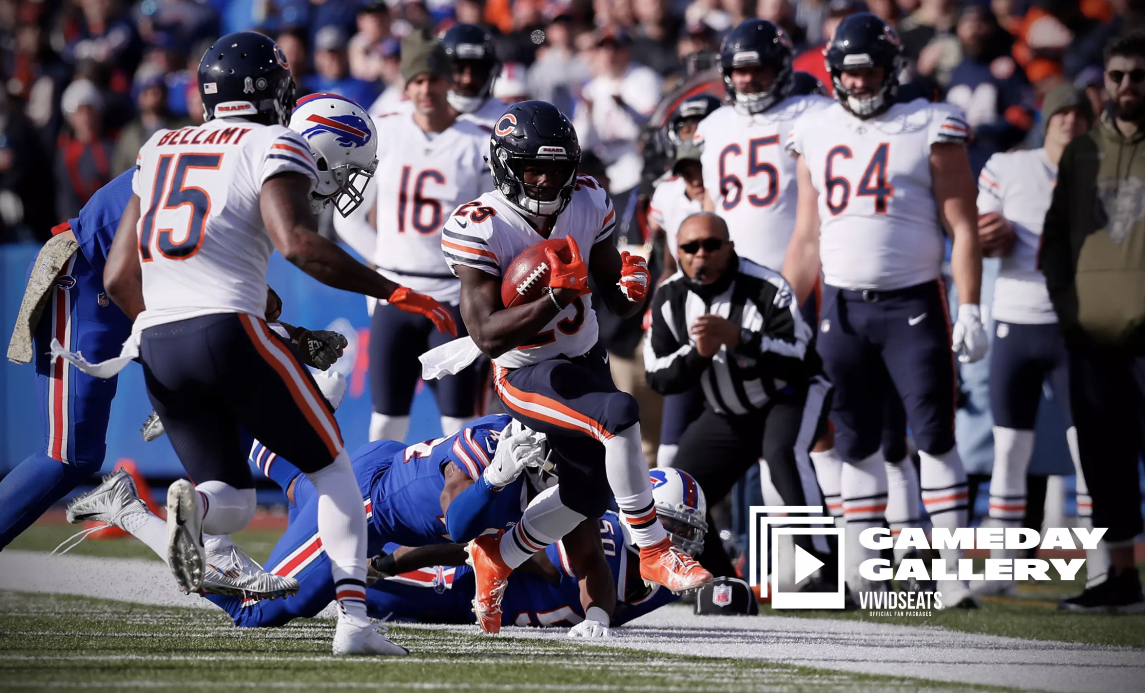 Chicago Bears garante vitória contra Buffalo Bills pela NFL 2018.