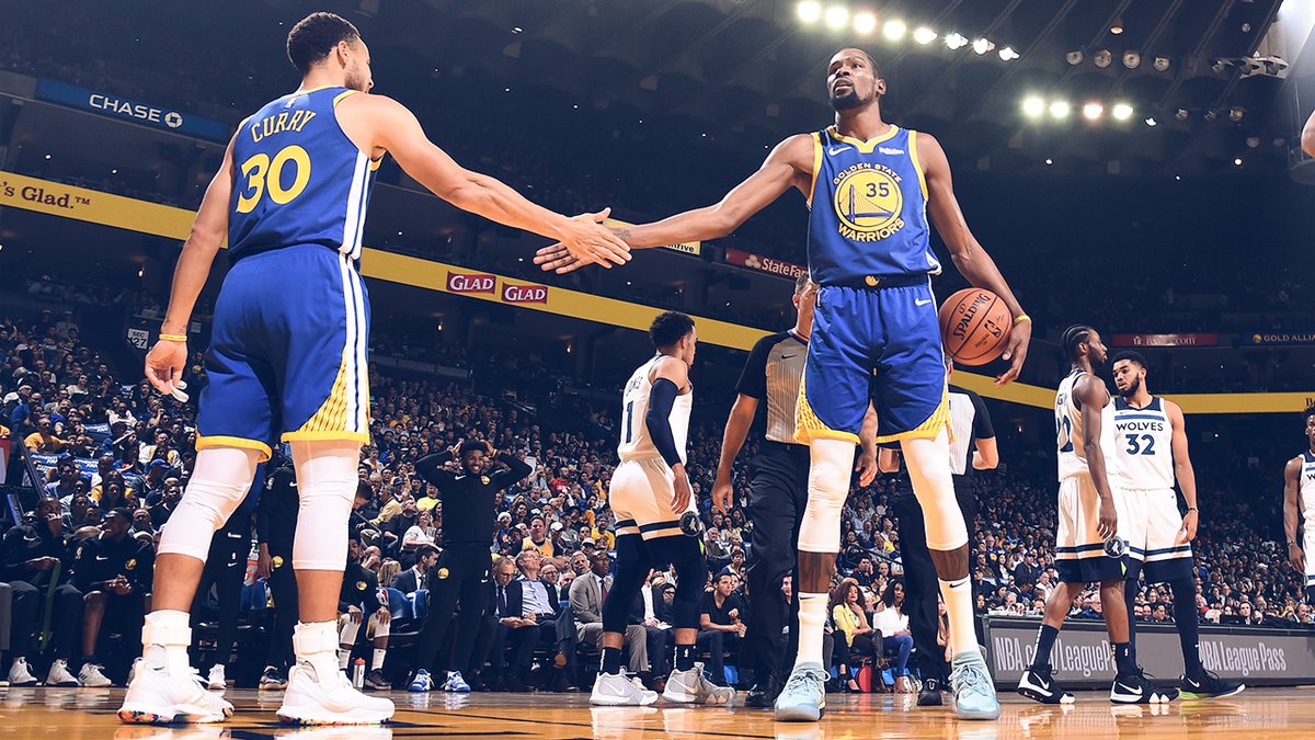 Warriors vencem timberwolves stephen curry kevin durant