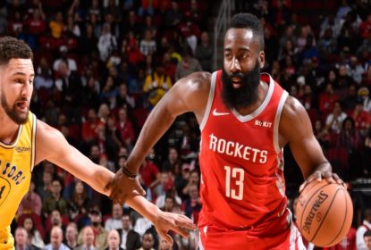 Com excelente terceiro quarto de James Harden, Rockets derrotam Warriors - The Playoffs