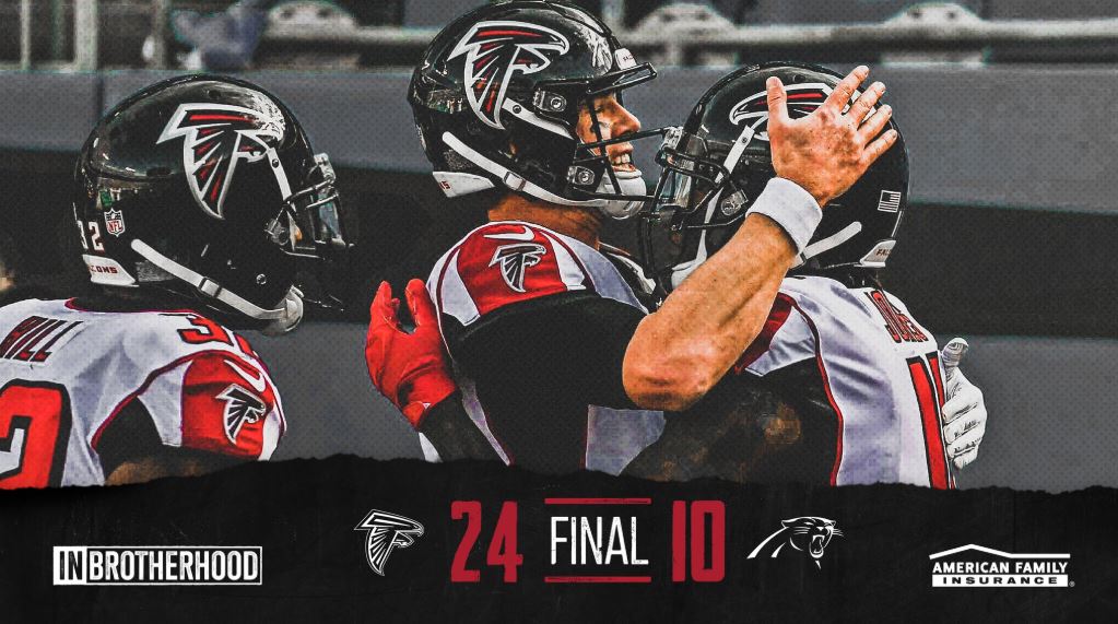 Falcons vencem Panthers