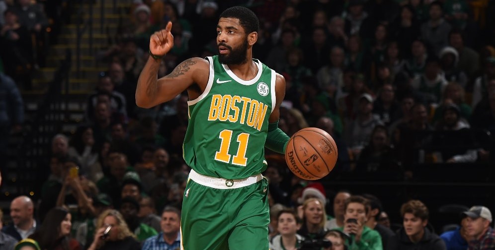 Irving lidera vitória dos Celtics sobre os 76ers no dia de Natal