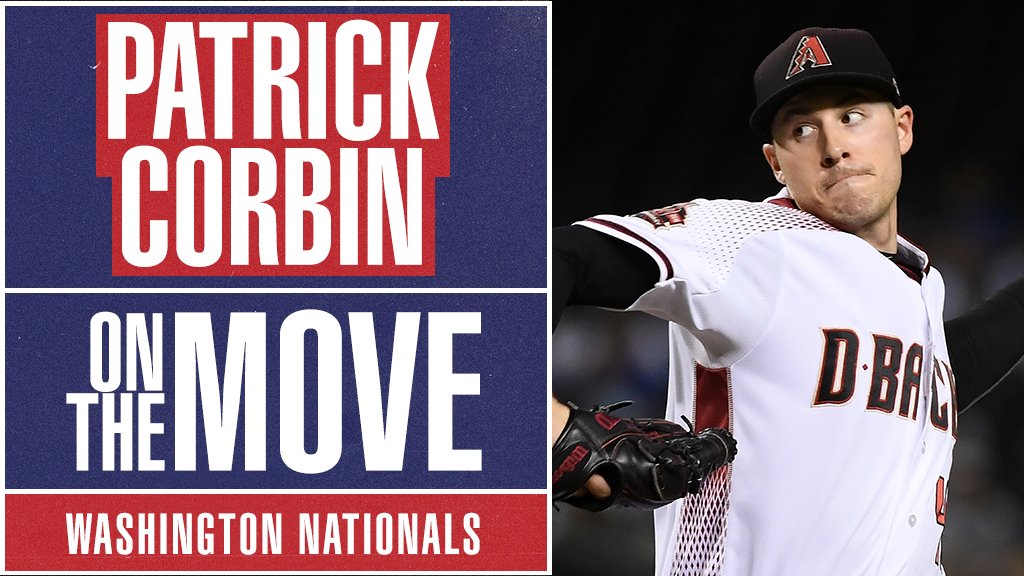 Patrick Corbin assina contrato de seis anos com Washington Nationals